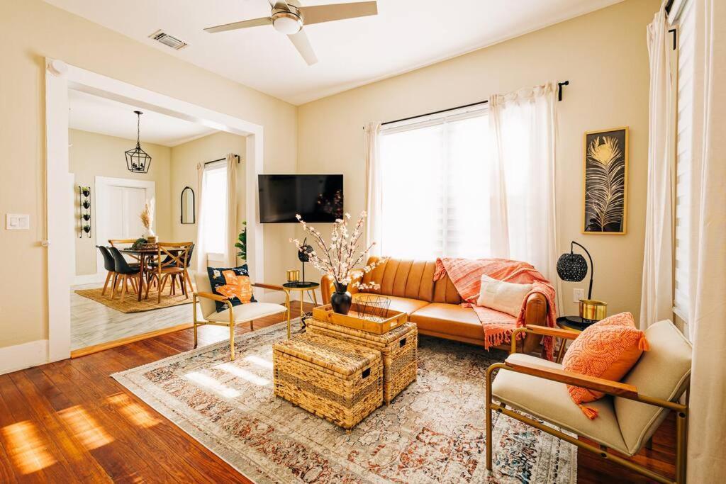 Close To Downtown San Antonio,Tx With Private Backyard And Firepit Exterior foto